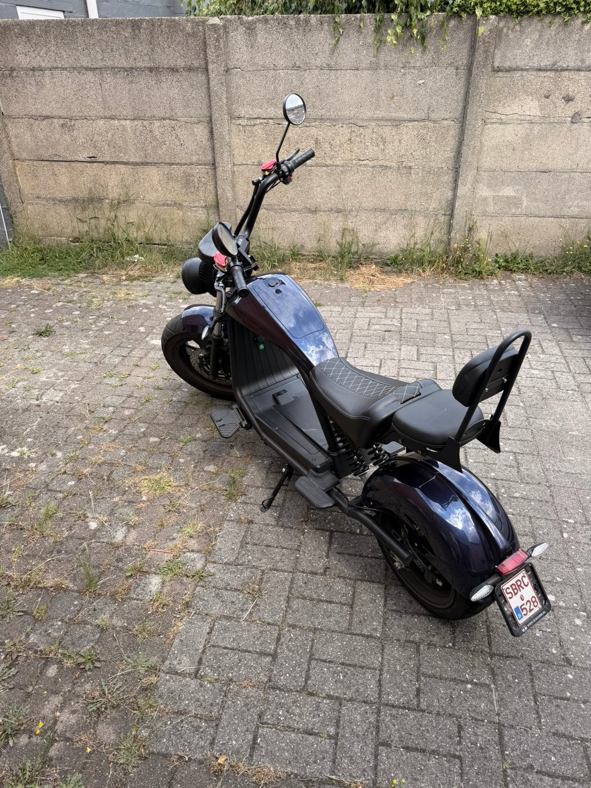 Ecruiser Cafecruiser HL6.0 Duo Elektrische Bromfiets+2helmen, Fietsen en Brommers, Ophalen, Klasse B (45 km/u), Zo goed als nieuw
