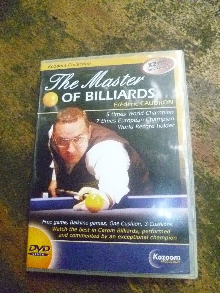 the masters of billiards frederic caudron dvd, Cd's en Dvd's, Dvd's | Muziek en Concerten, Ophalen