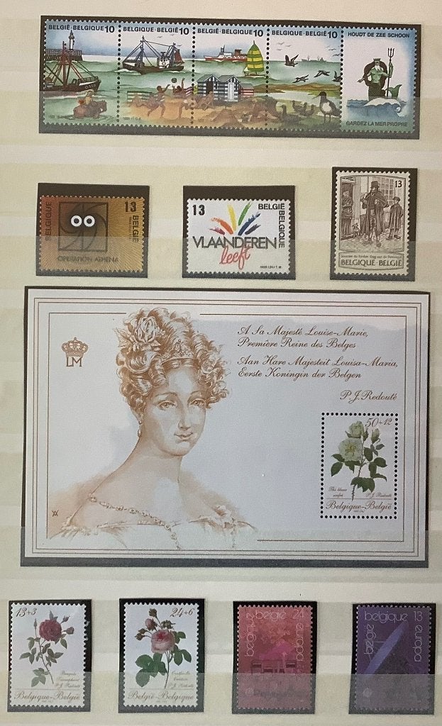 Jaren 1984/85/86 met blokken. Postfris.  OBP: 327,00 euro., Verzenden, Orginele gom, Zonder stempel, Postfris