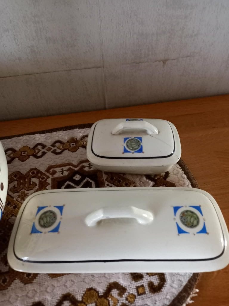 wastafelset kom - kruik - kam en zeepbakje, Ophalen