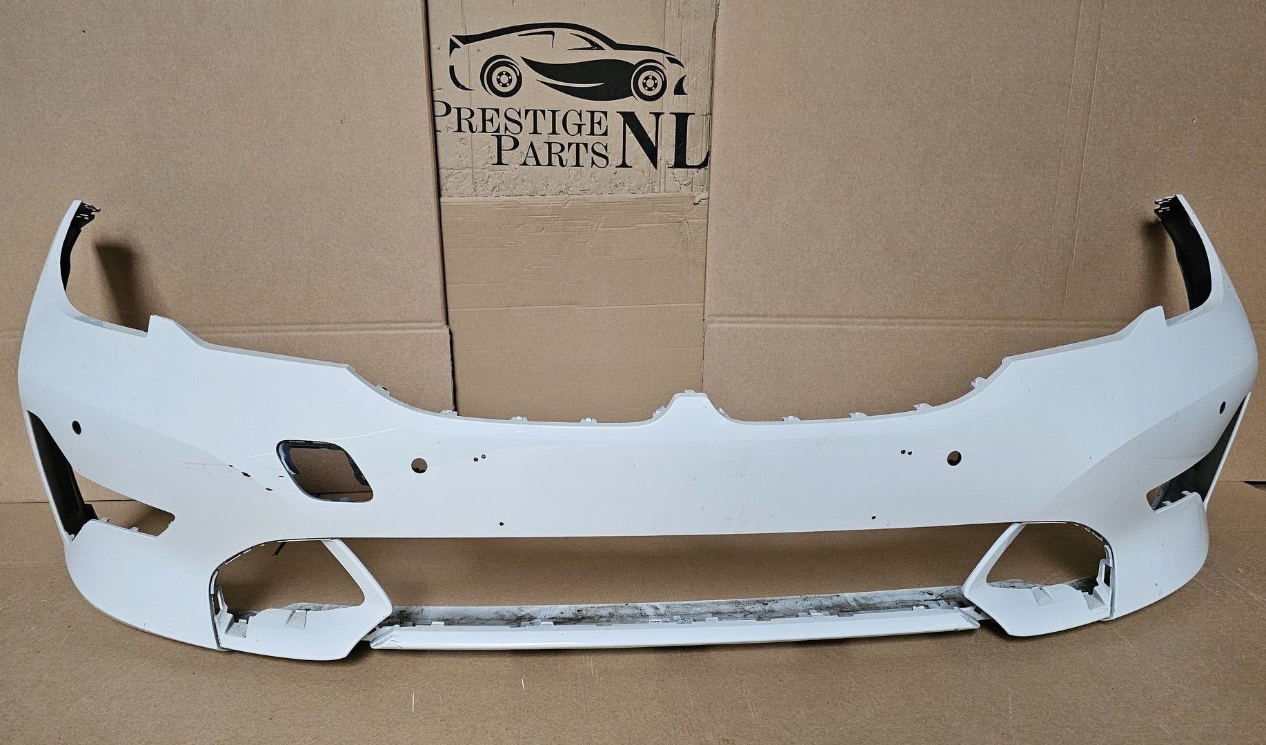 Voorbumper BMW 3 Serie G20 G21 Sportline 51117468359 4xPDC, Gebruikt, -, Voor, Ophalen of Verzenden