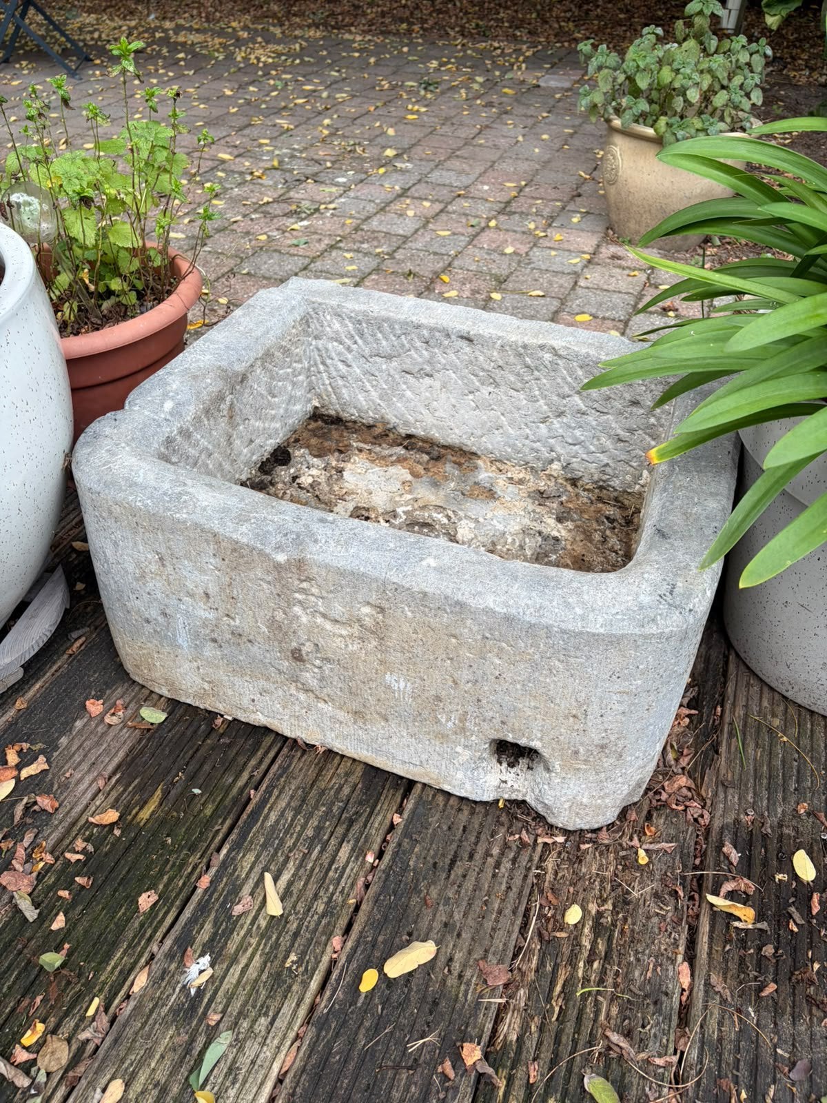 Authentieke arduinen pompbak / gootsteen, Tuin en Terras, Ophalen