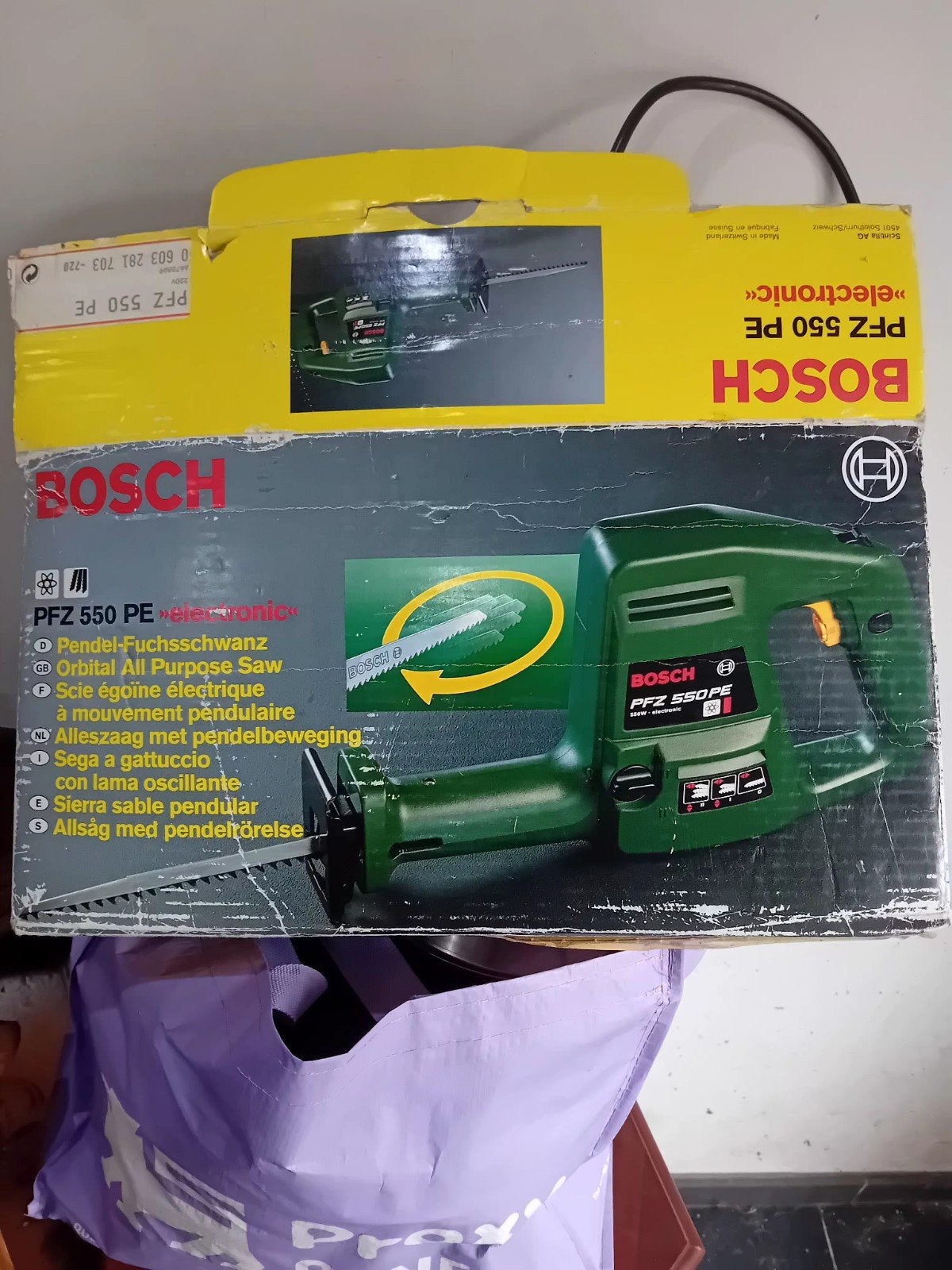 SCIE EGOINE BOSCH, Bricolage & Construction, Enlèvement, Comme neuf, Moins de 600 watts, Autres types