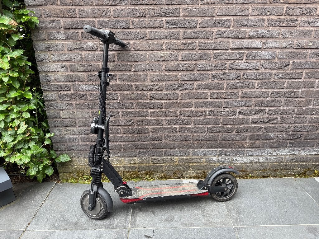 e-Twow elektrische step 25km/u goede staat zwart, Ophalen, Gebruikt, Elektrische step (E-scooter), ETWOW