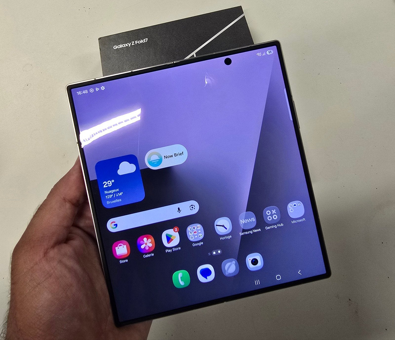 Samsung Galaxy Z Fold 7 256gb, Enlèvement, Galaxy Z Fold