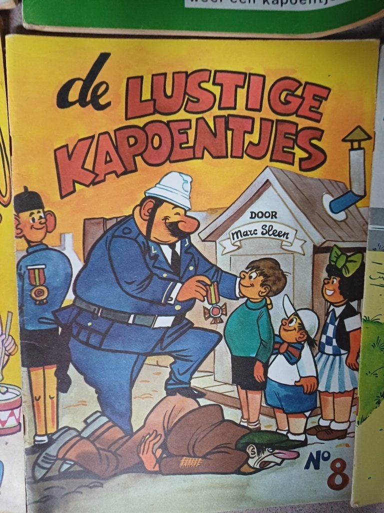 strips De Lustige Kapoentjes, Boeken, Ophalen, Gelezen, Marc Sleen
