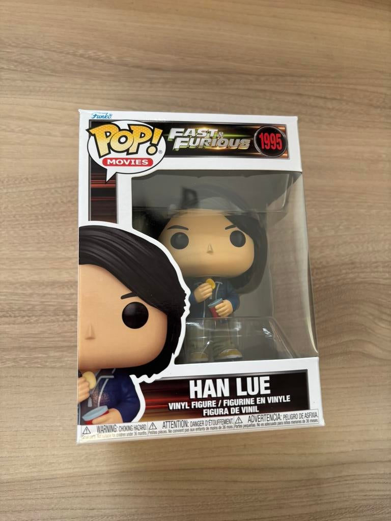 Funko Pop! Movies Fast & Furious Han Lue #1995 Vinyl Figure, Verzamelen, Poppetjes en Figuurtjes, Ophalen of Verzenden