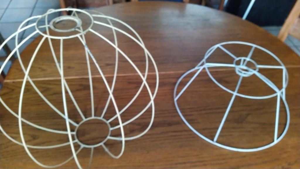 frames voor lampekappen, Ophalen, Gebruikt, 25 tot 50 cm