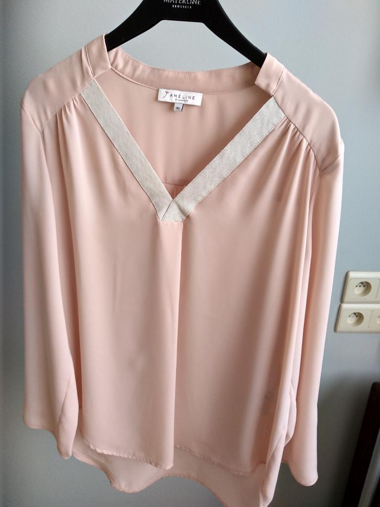 elegante Mayerline Ameline maat 40 blouse, Maat 38/40 (M), Mayerline, Ophalen of Verzenden, Zo goed als nieuw