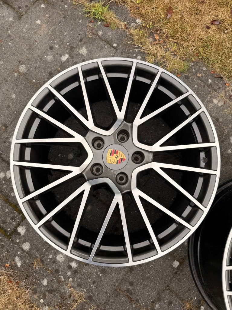 Porsche 9Y0.601.025.BGOC6 RS Spyder Velgen 21 inch, Auto-onderdelen, Banden en Velgen, Ophalen, Gebruikt, Velg(en), 21 inch