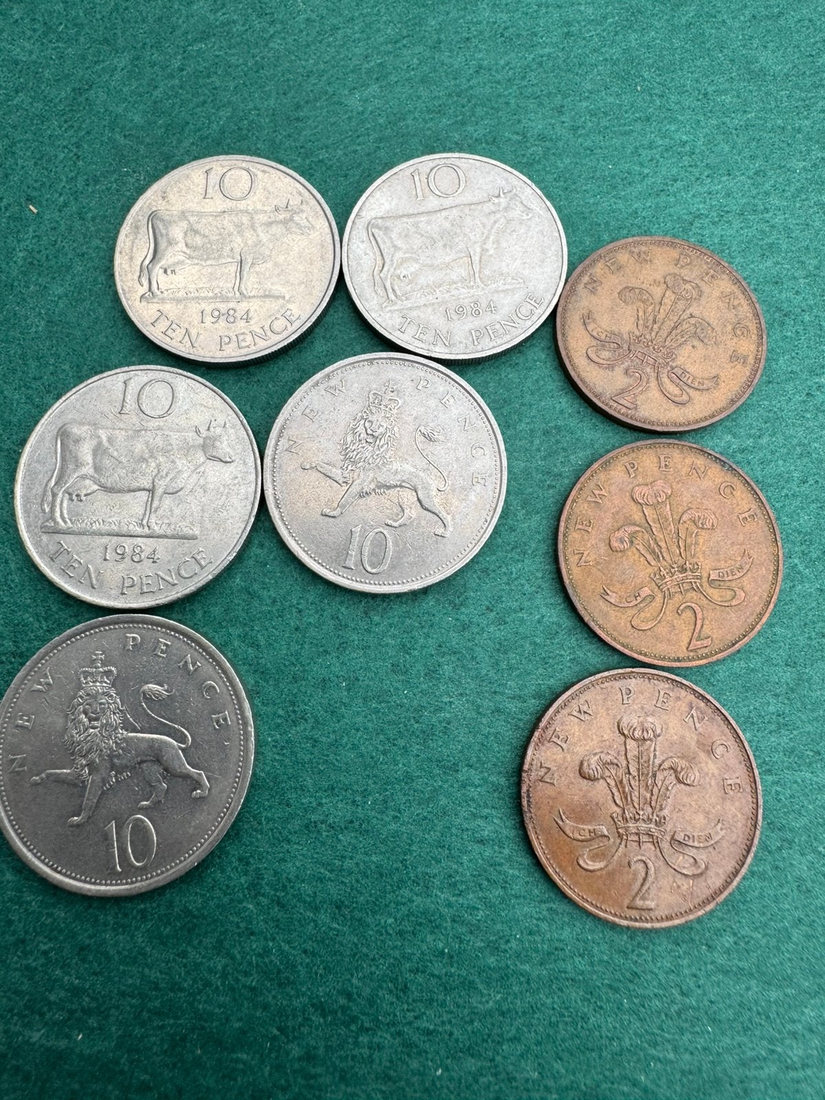 Brits/ierse munten, Ophalen of Verzenden, Overige landen, Setje