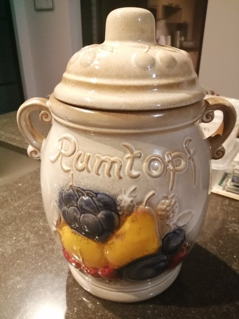 Rumtopf - origineel exemplaar, Antiquités & Art, Antiquités | Céramique & Poterie, Enlèvement ou Envoi