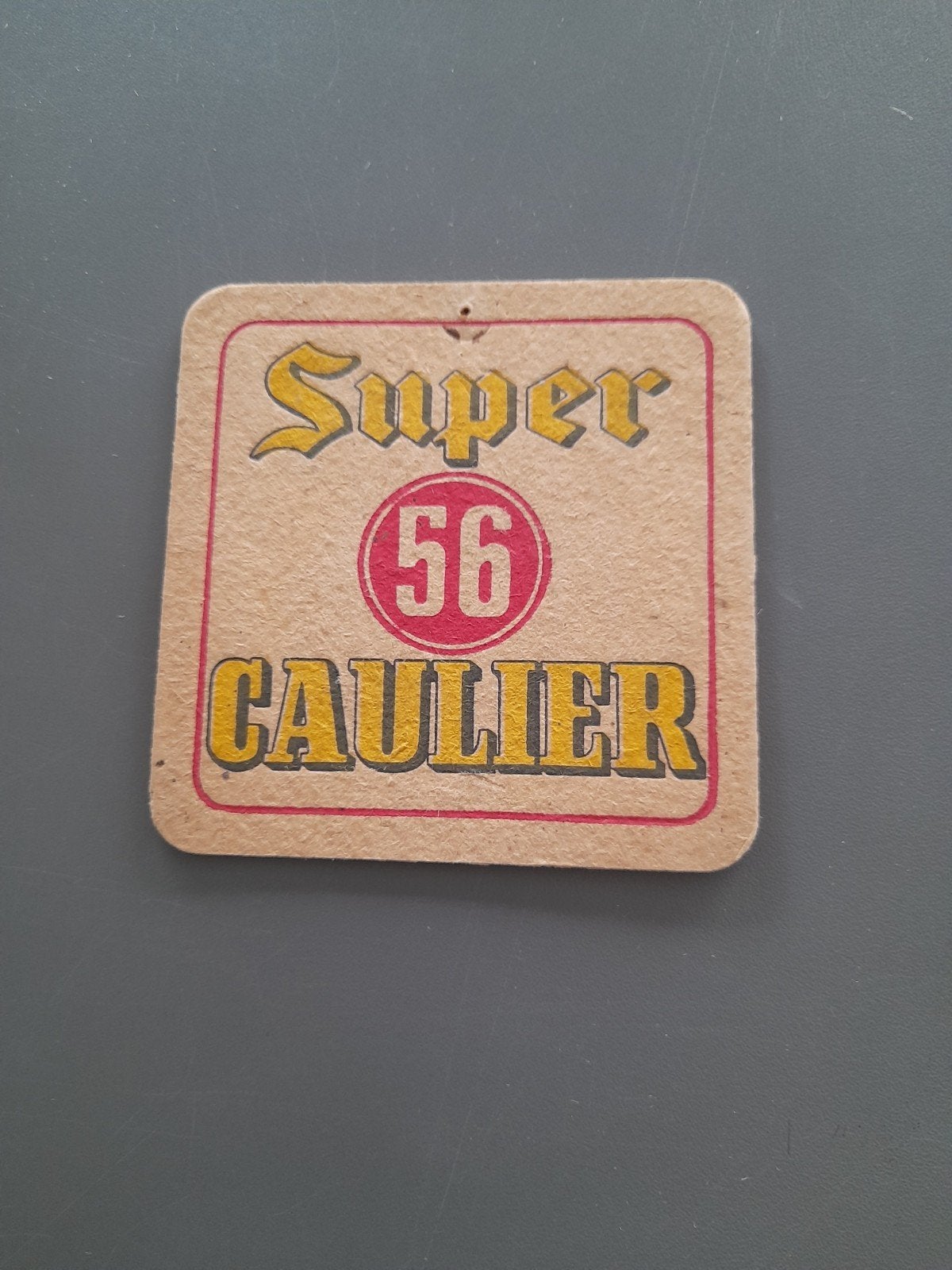 Bierviltje super 56 caulier, Verzamelen, Ophalen of Verzenden