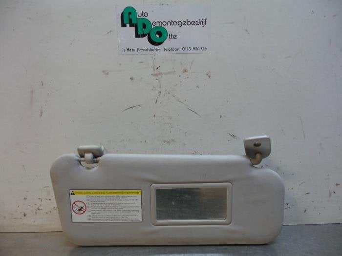 Pare-soleil d'un Peugeot 207 (207 06-), Autos : Pièces & Accessoires, -, Utilisé, -, Peugeot