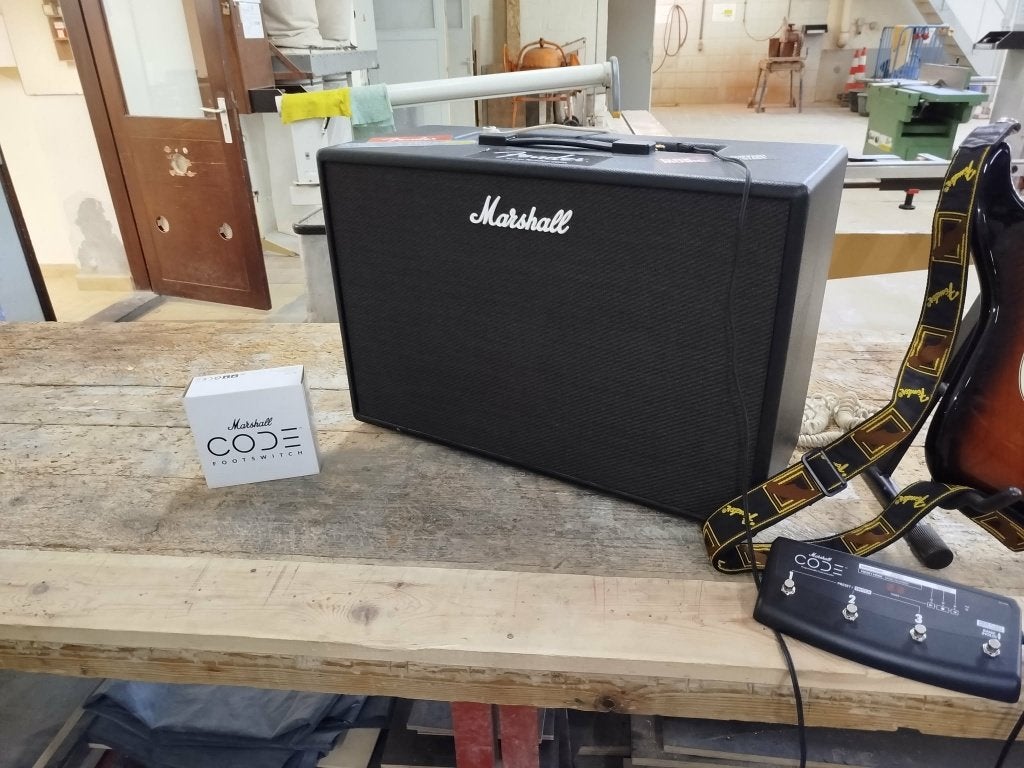 Marshall Code 100, Musique & Instruments, Amplis | Basse & Guitare, Enlèvement, Comme neuf, Guitare, 100 watts ou plus