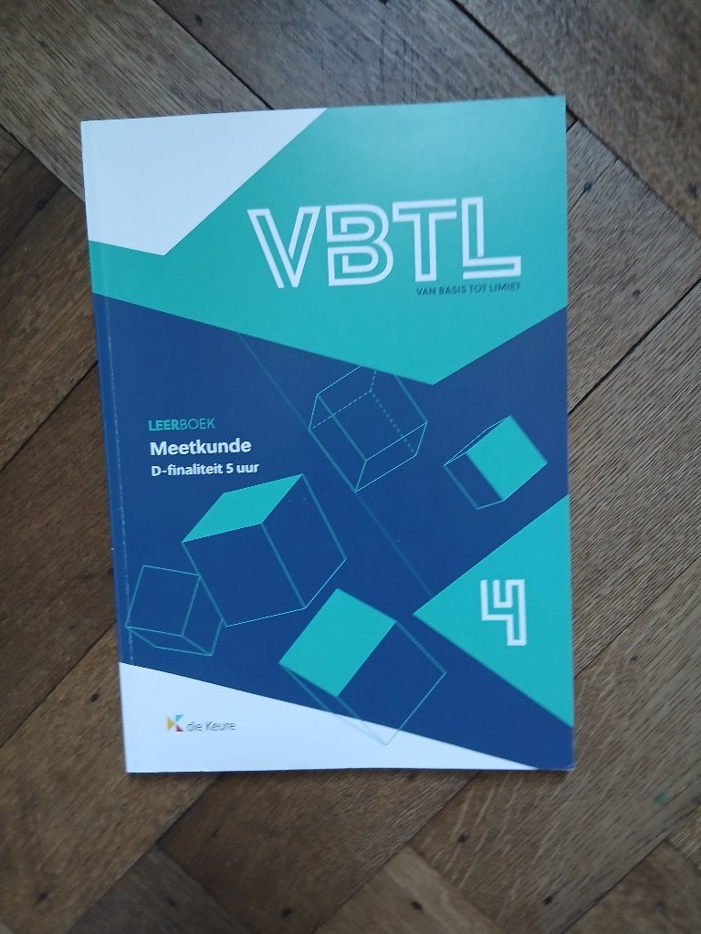 VBTL4 leerboek Meetkunde 5u, Ophalen, ASO, Wiskunde A, Die keure
