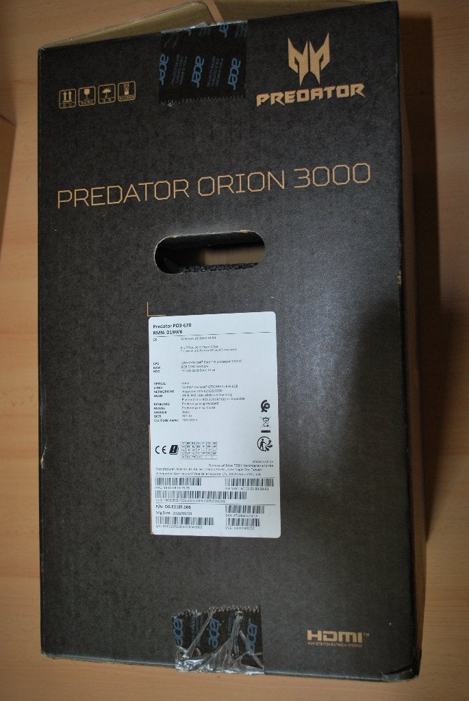 Predator Orion 3000 Game PC, Computers en Software, Ophalen, 2 tot 3 Ghz, 8 GB, 512 GB