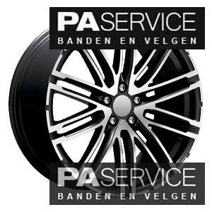 Nw 21 inch Black GMP Targa set voor VW Arteon inc Vredestein, Autos : Pièces & Accessoires, Pneus & Jantes, -, 21 pouces, -, Jante(s)