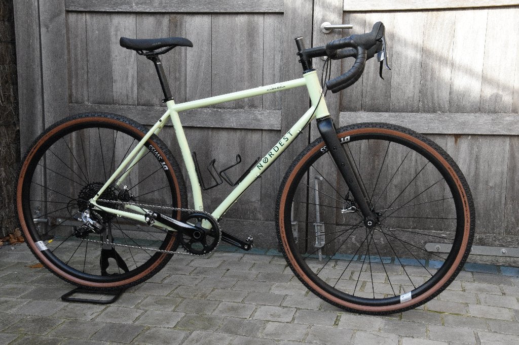 Nieuwe Stalen Gravelbike Nordest Albarda met garantie, Fietsen en Brommers, Fietsen | Racefietsen, 28 inch, Nieuw, Schijfrem, 53 tot 57 cm