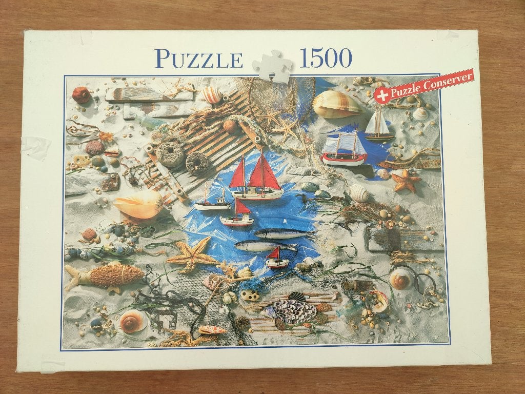 Puzzel, Ophalen, 500 t/m 1500 stukjes, Gebruikt, Legpuzzel