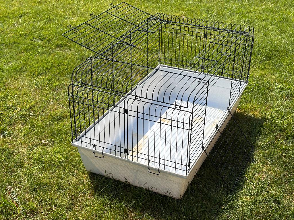 Slaapkooi konijn of andere kleine huisdieren, Kooi, Gebruikt, Konijn, 75 tot 110 cm