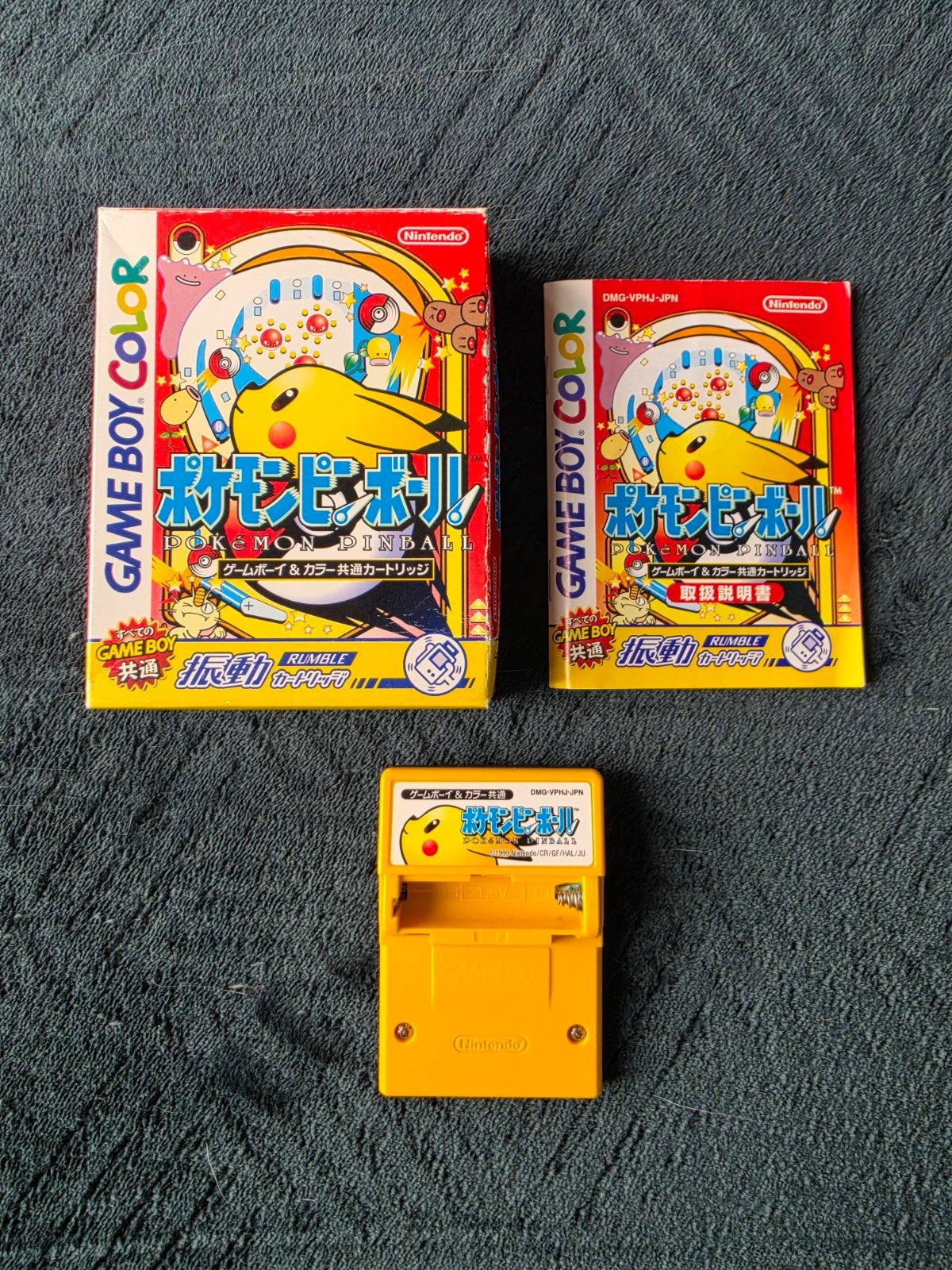 Pokémon Pinball - Nintendo GameBoy Color - Japans, Games en Spelcomputers, Ophalen of Verzenden, Gebruikt