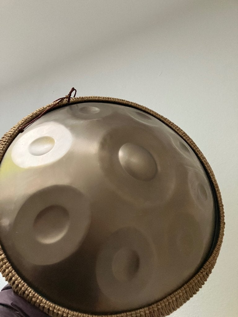 Handpan 9 tonen D Kurd 440 Hz, Muziek en Instrumenten, Ophalen of Verzenden, Zo goed als nieuw, Trommel