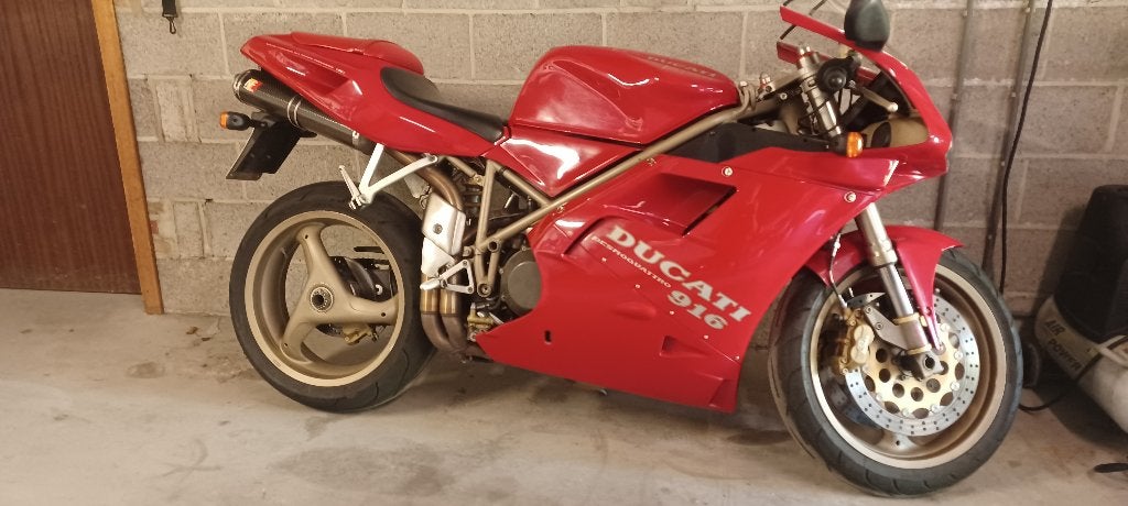 DUCATI 916 BIPOSTO, Motos, Motos | Ducati, Particulier, Sport, plus de 35 kW, 2 cylindres, Permis Moto A, Échappement sport, Manuelle