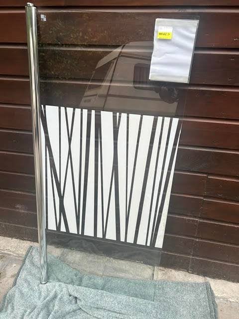badscherm - badwand, Huis en Inrichting, Ophalen, 100 tot 150 cm, Overige typen, Nieuw