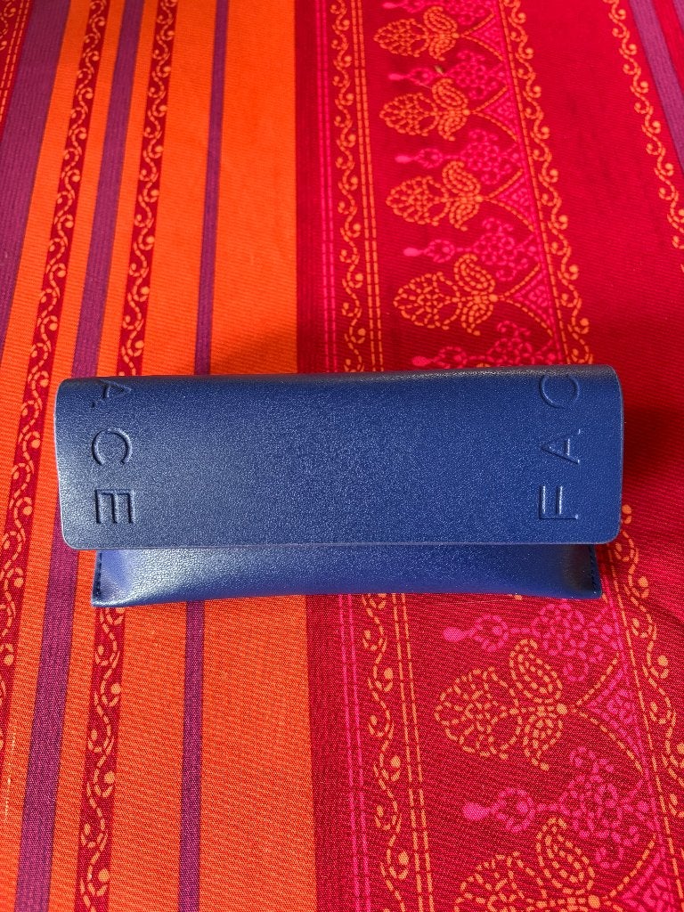 Étui à lunettes neuf, Enlèvement ou Envoi, Neuf, Bleu, Lunettes