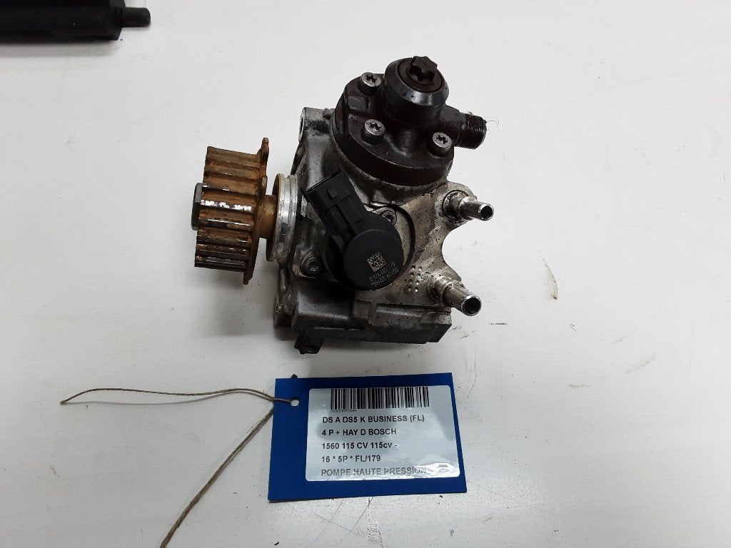POMPE HAUTE PRESSION Citroën DS5 (KD / KF) (9811347380), Citroën, Mevr. I. Hauben, Utilisé, Rue de l'Espoir 34 34
4030  GRIVEGNÉE, BE