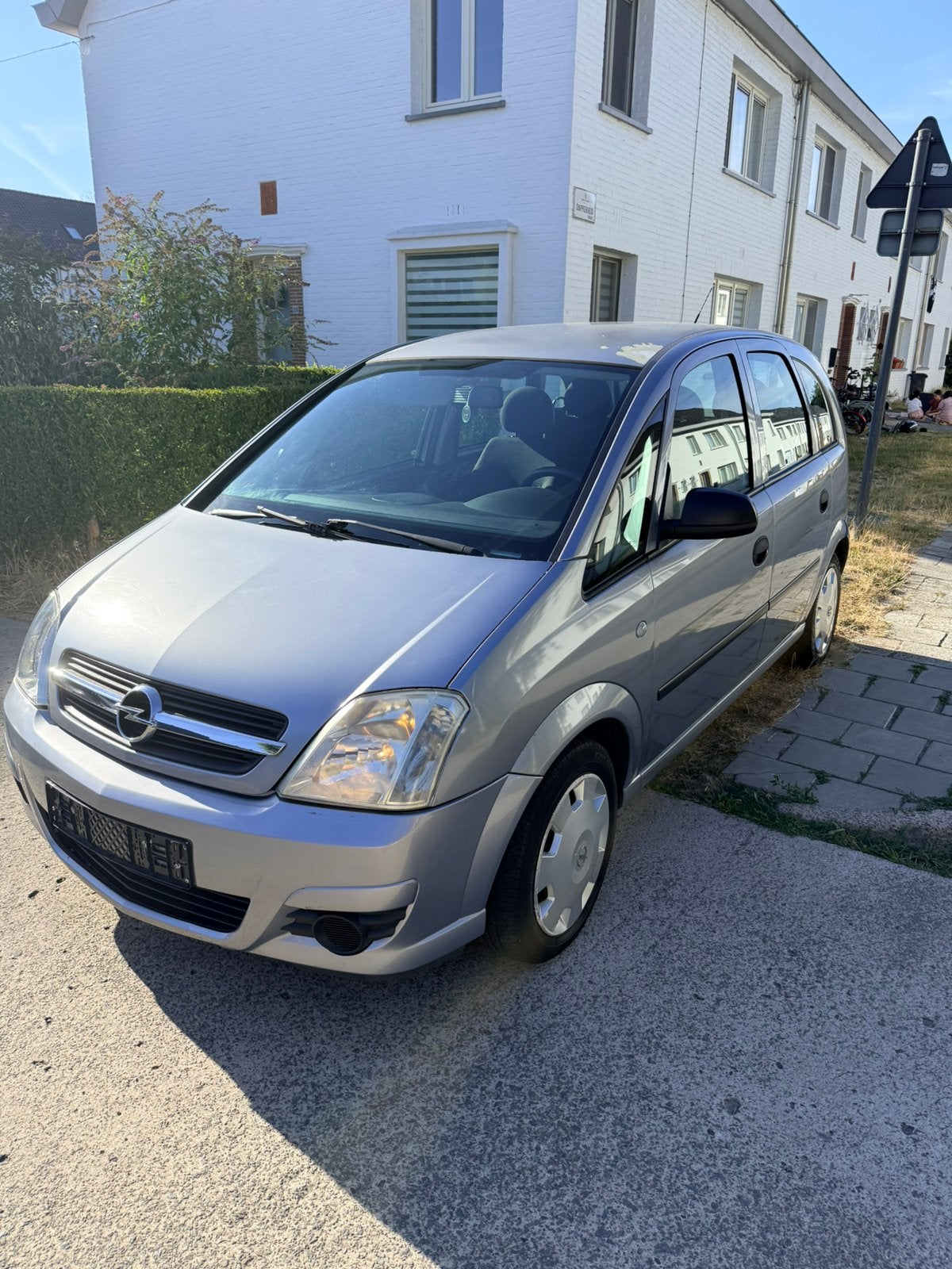 Opel - Meriva - 1.6-16V  LEZ Proof Autom, Auto's, Automaat, Stof, Zwart, 5 deurs