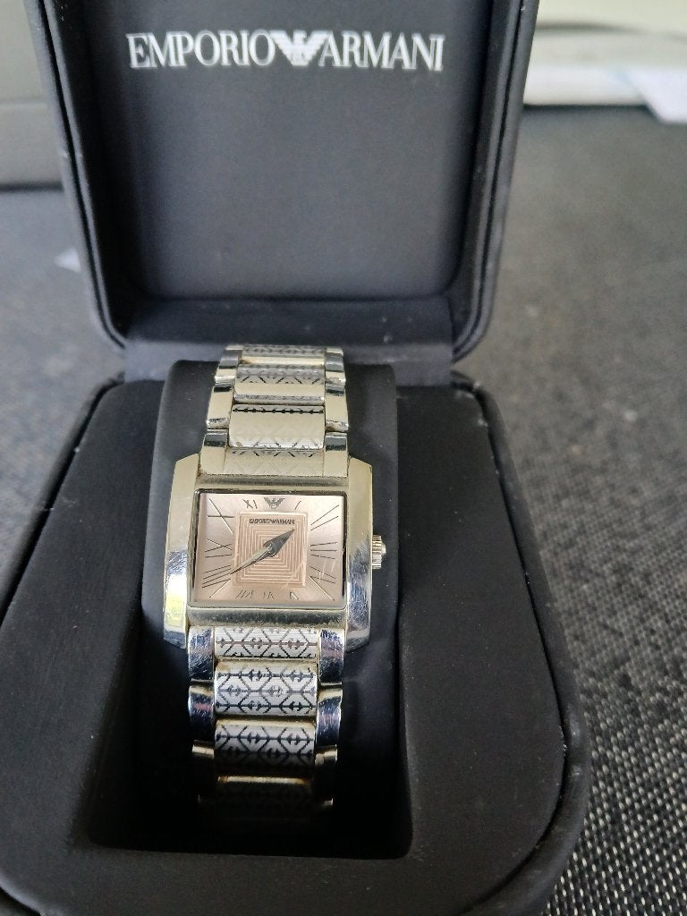 horloge Dames ARMANI  €30, Overige merken, Staal, Staal, Polshorloge