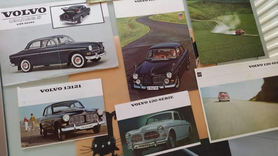 VOLVO AMAZON en andere oude VOLVO brochures, Enlèvement ou Envoi, Comme neuf, Volvo