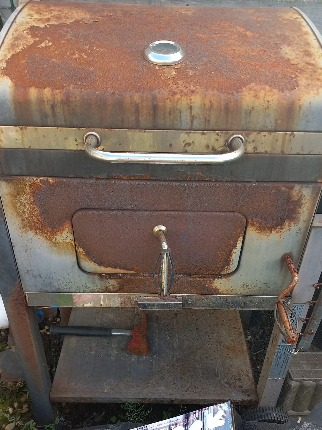 Barbecue, Tuin en Terras, Houtskoolbarbecues, Ophalen, Gebruikt