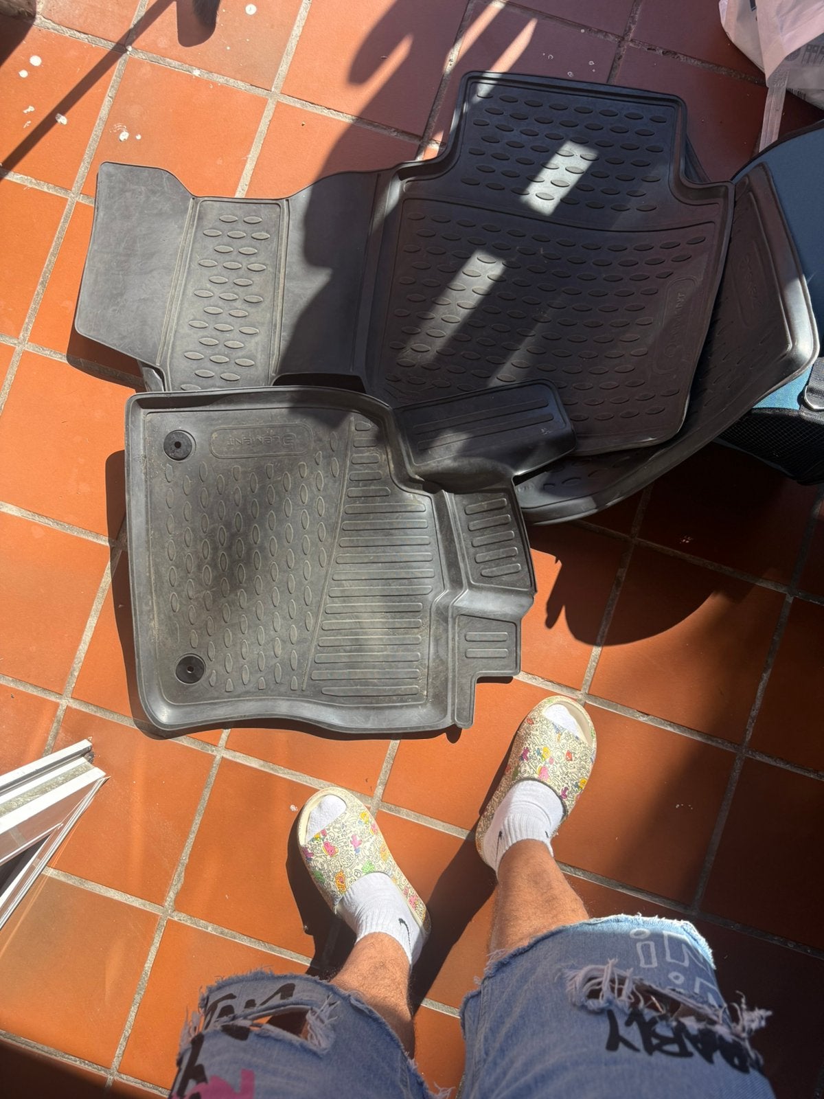 Tapis de voitures skoda kodiaq, Enlèvement, Comme neuf