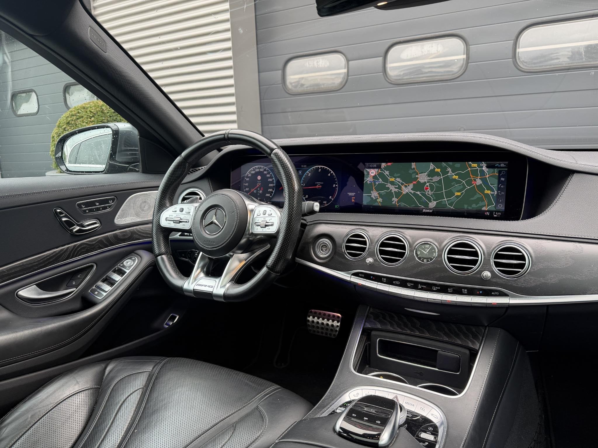 Mercedes-Benz S-klasse 400d 4Matic Lang AMG | Panoramadak |, Auto's, Mercedes-Benz, Automaat, 4 deurs, 2005 kg, Gebruikt
