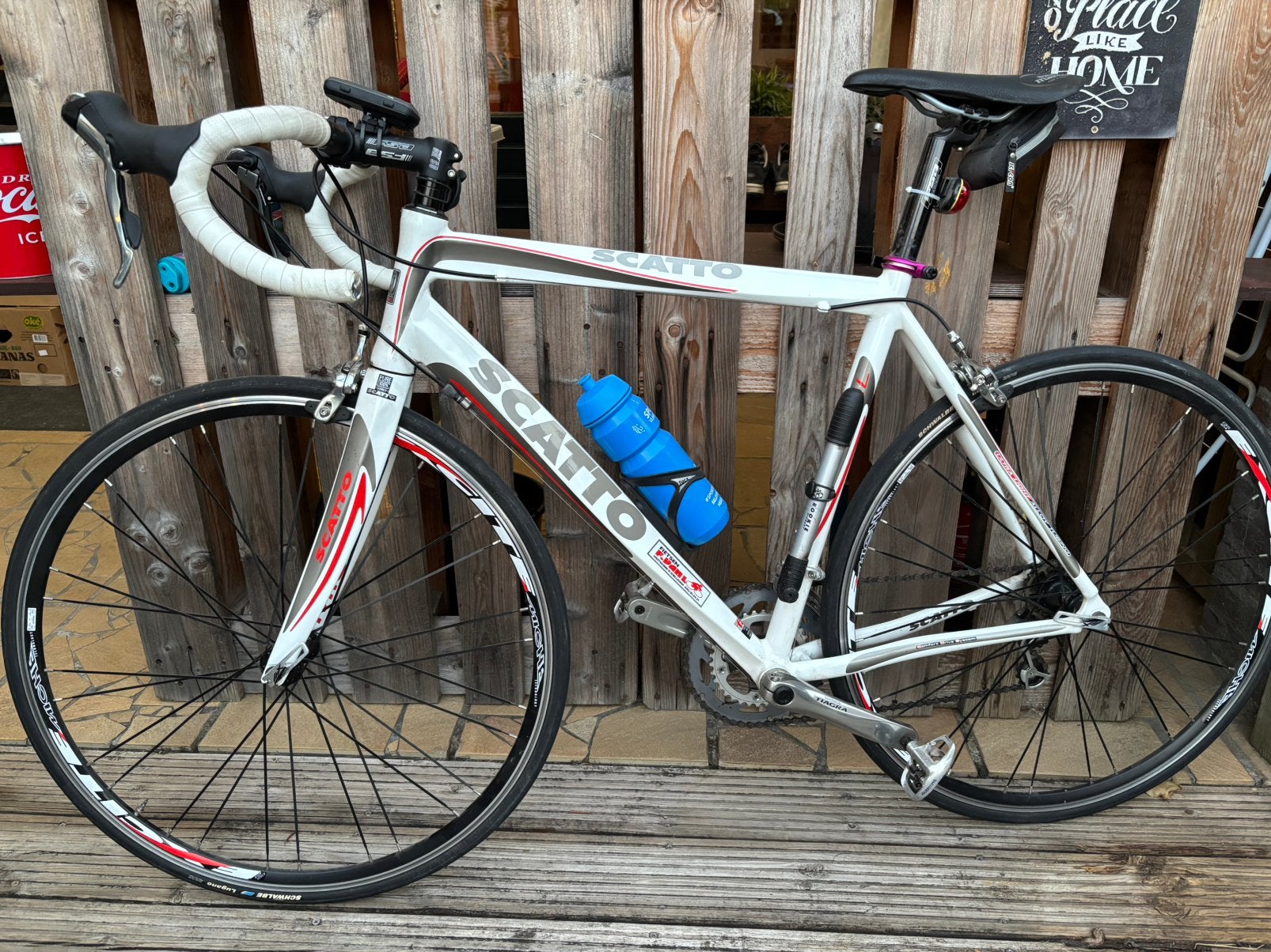 Mooie Scatto racefiets - maat 55/56, Fietsen en Brommers, Ophalen, Zo goed als nieuw