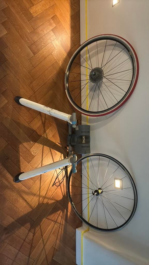 Tackx Flow Rollen + Wielset, Sports & Fitness, Cyclisme, Comme neuf, Enlèvement