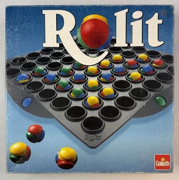 Goliath Rolit grote uitvoering Bordspel gezelschapsspel spel, Hobby en Vrije tijd, Een of twee spelers, Verzenden, Zo goed als nieuw