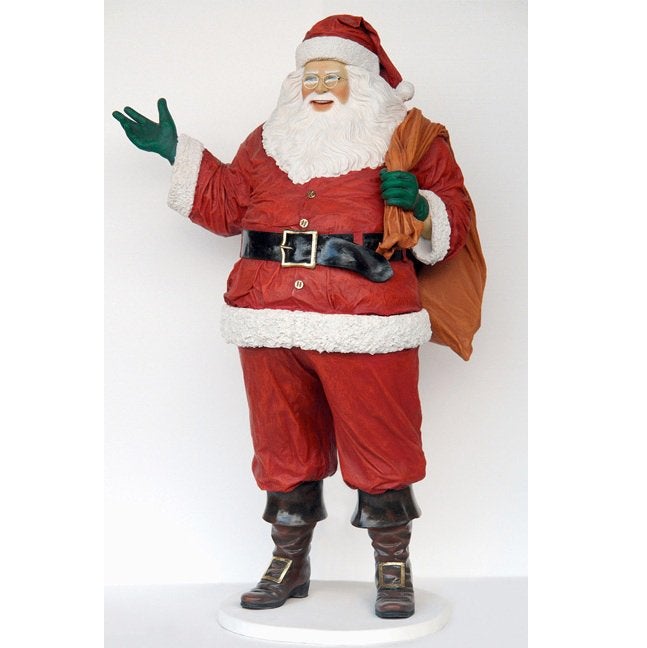 Santa Claus beeld – Kerstman Hoogte 214 cm