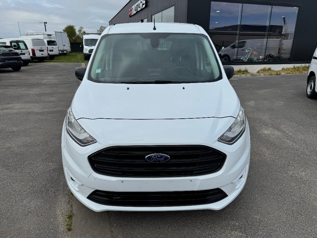 Ford Transit Connect 1.5 1st eig ohboek airco cruise, Voorwielaandrijving, Dealer onderhouden, Stof, Wit