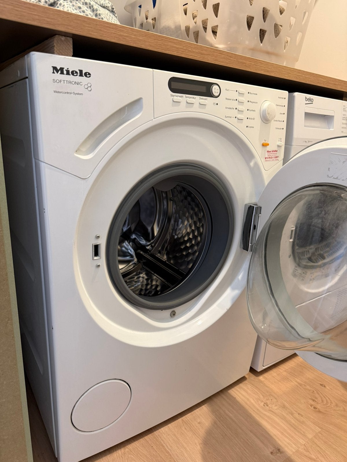 MIELE wasmachine, Elektronische apparatuur, Wasmachines, Ophalen, Gebruikt, Handwasprogramma, Voorlader