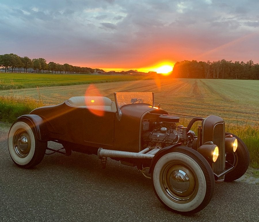 1930 Ford Hot Rod Roadster Nederlands Kenteken Hotrod, Autos, Achat, Cabriolet, 2 portes, Automatique