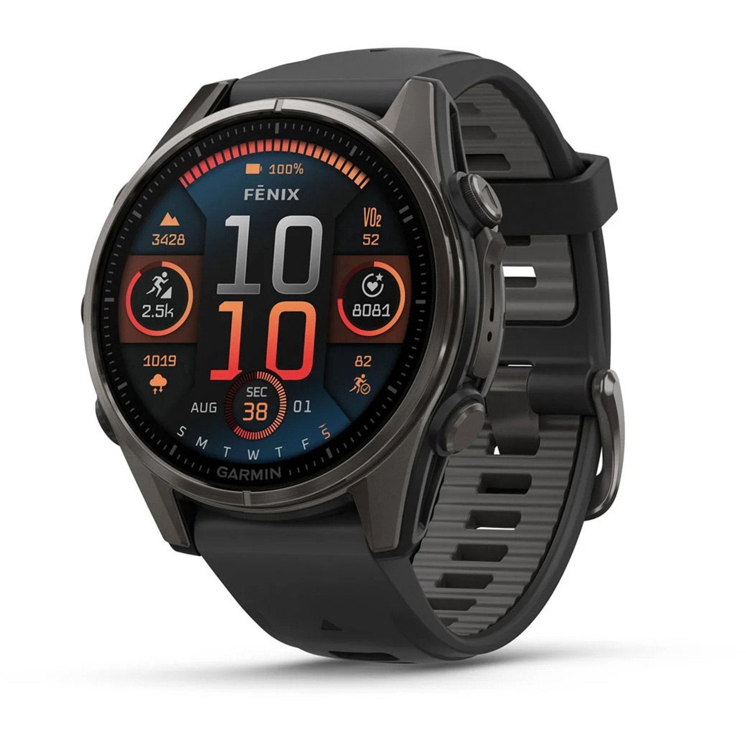 Garmin Fenix 8 47mm Amoled, Enlèvement, Comme neuf, Noir