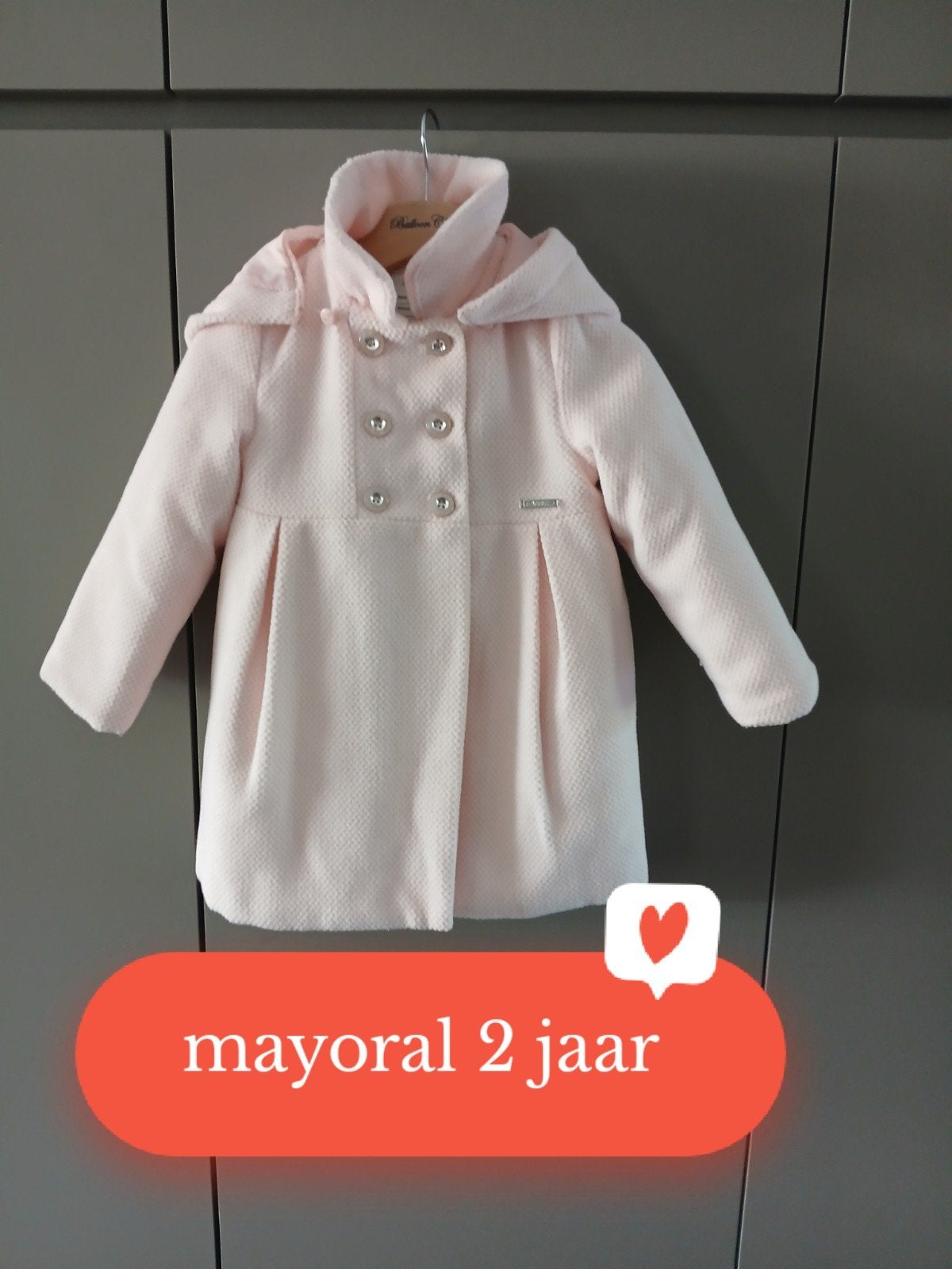 Jasje mayoral 2 jaar, MAYORAL, Zo goed als nieuw, Jas, Verzenden