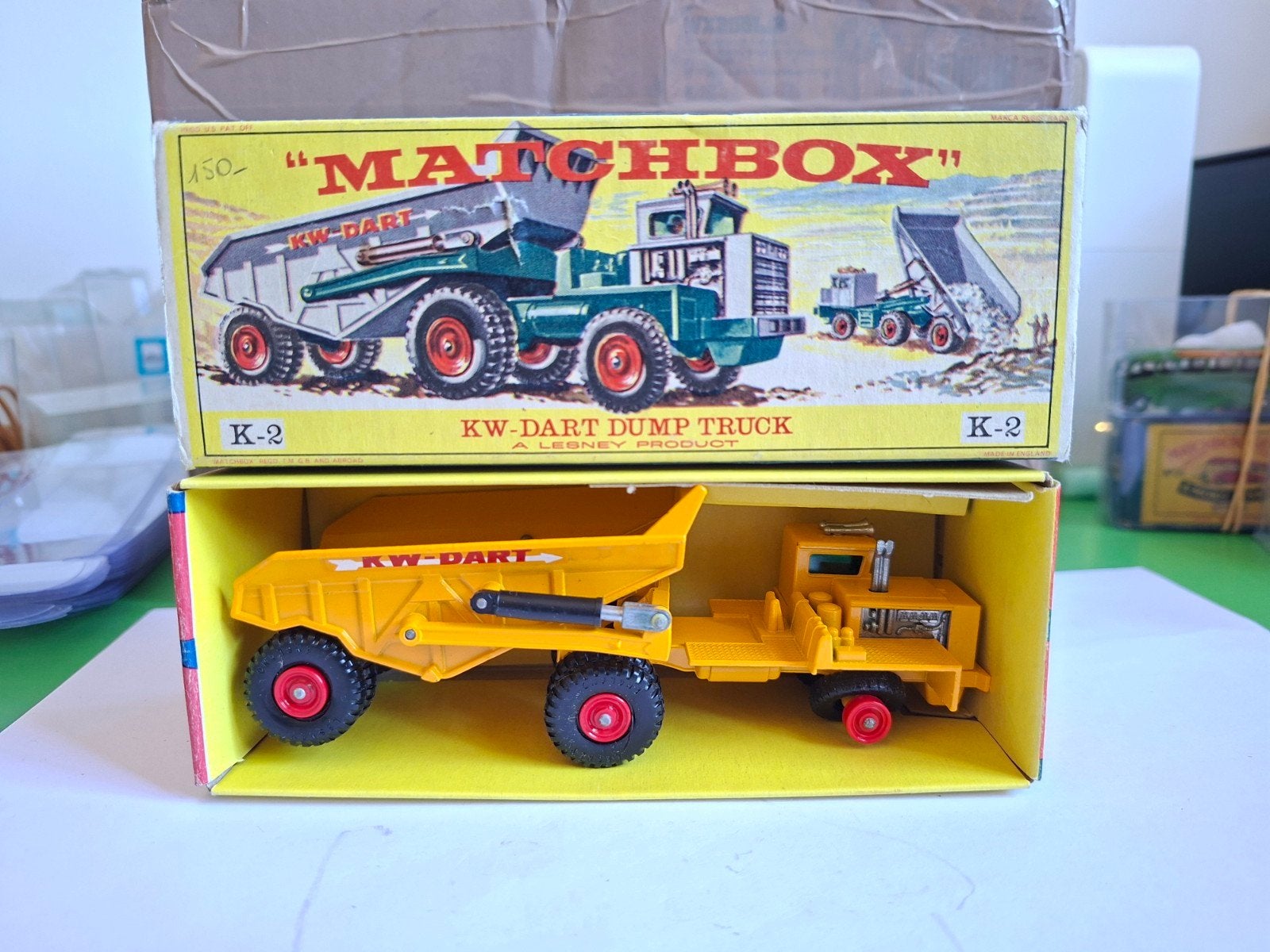 matchbox K 2 king size dump truck, Hobby & Loisirs créatifs, Enlèvement ou Envoi, Matchbox