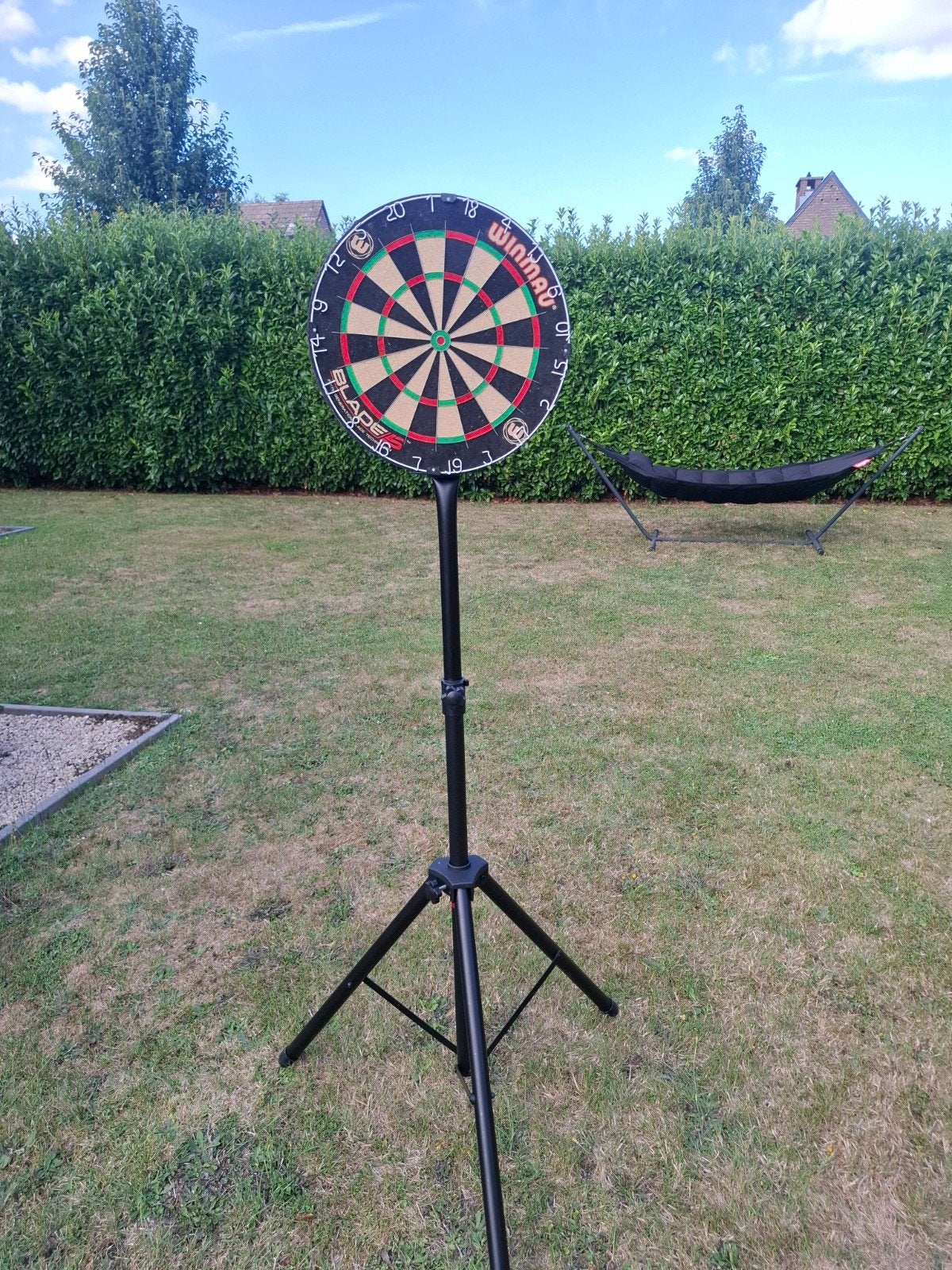 statief te koop voor dartbord + bord, Ophalen, Zo goed als nieuw, Dartbord