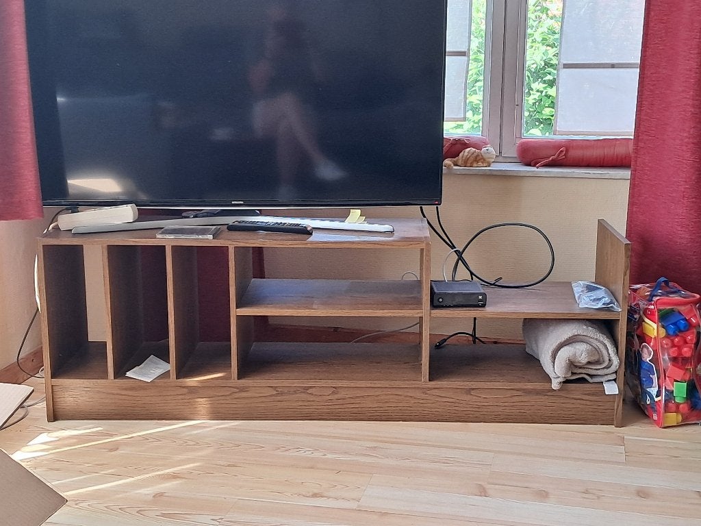 Meuble TV, Maison & Meubles, 25 à 50 cm, Moins de 100 cm, Comme neuf, 100 à 150 cm