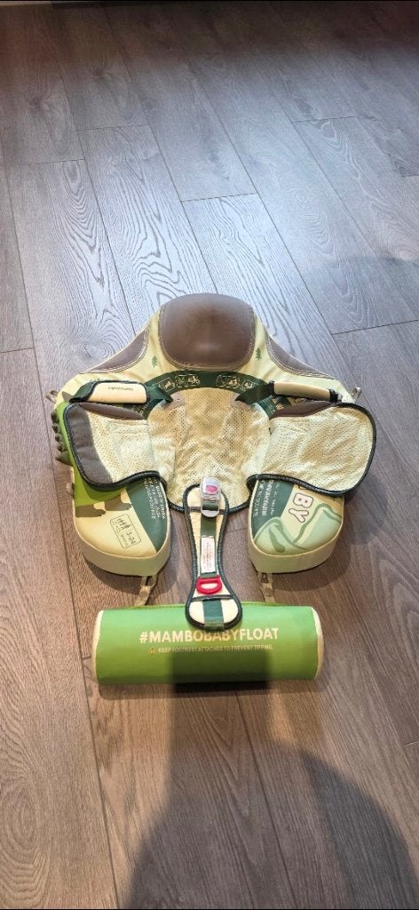 Mambobaby Float babyzwemband met zonneluifel, Enfants & Bébés, Bains & Soins, Enlèvement, Comme neuf, Autres types, Autres marques
